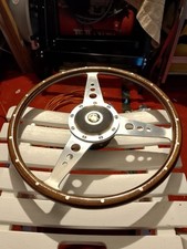 Volante Moto Lita NOS steering wheel 14  Jaguar, Mg Triumph Alfa etc..
