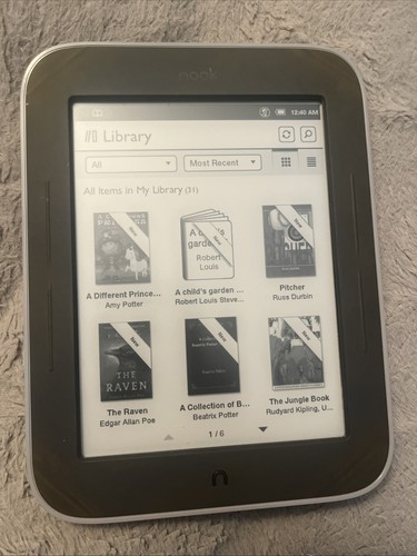 Nook bnvr300a simple touch - simple,