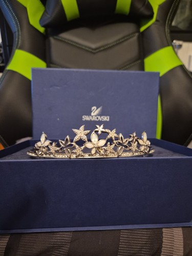 Swarovski wedding tiara with - wedding,