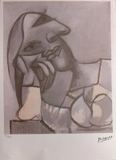 Pablo Picasso Litografia Su