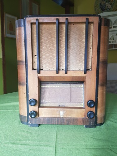 Antica radio epoca valvole - radio, d'epoca