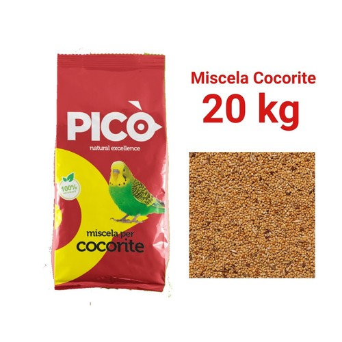 Miscela cocorite pico sacco - sacco, da