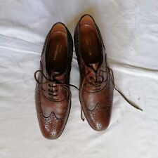 TRUSSARDI scarpe stringate uomo Size 41,5 EU Man leather shoes