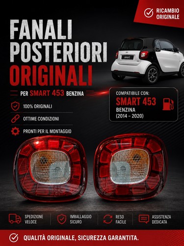 Coppia fanali led stop - fanali,