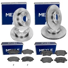 DISCHI FRENO MEYLE + PASTIGLIE ANTERIORI + POSTERIORI adatti per OPEL MERIVA A