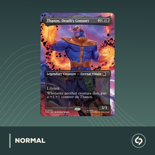Mtg thanos death - thanos,, death's