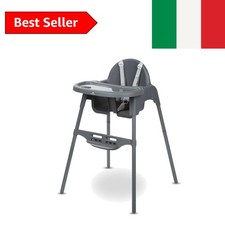 Bebeconfort Meely, Seggiolone Pappa Portatile 2 in 1 convertibile in Sedia Ba...