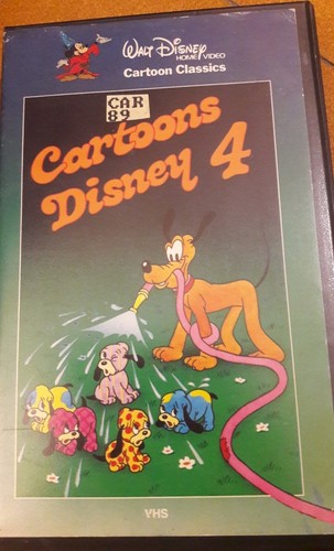 Cartoons disney vhs - disney,