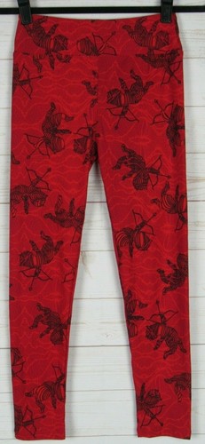 Leggings lularoe rosso - lularoe, nero