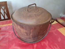 VECCHIA PENTOLA BRONZINA DA 16