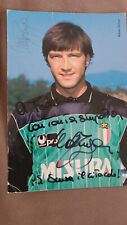 Cartoline Calciatori Inter Dei Record Walter Zenga Autografata In Originale 
