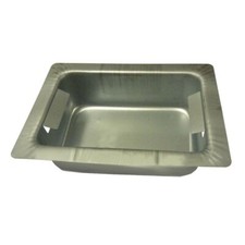 Cassetto vaschetta portacenere stufa a pellet cenere camino 24 x 19 x 7 cm CLAM