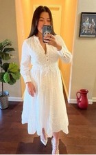 ABITO ZARA CON RICAMO TAGLIATO