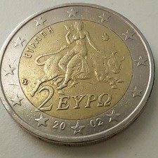 2 EUROS GRECIA 2002 "S" RARE