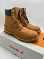 Stivali da lavoro Timberland da uomo premium 6 pollici impermeabili US 9M grano nabuk
