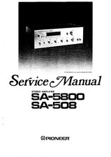 Manuale di servizio - Manuale