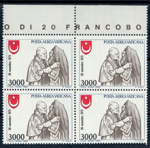 Vaticano posta aerea 1980 - posta,