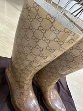 Stivali da pioggia Gucci GG
