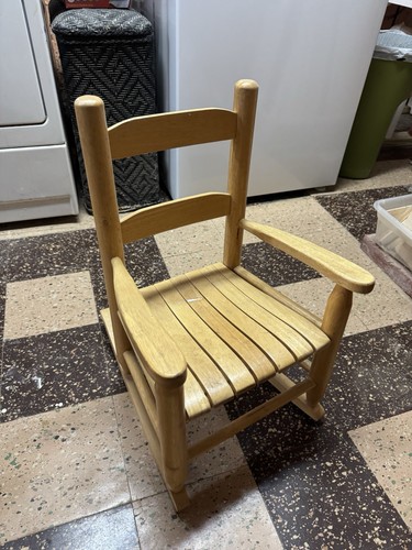 Sedia dondolo vintage misura - sedia,