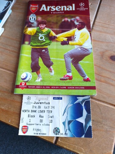 Arsenal juventus biglietto - &,