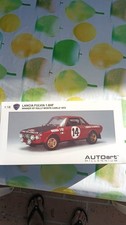 AUTOART 1/18 LANCIA FULVIA 1.6HF WINNER RALLY MONTE CARLO 1972 RED