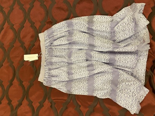 Gonna lunga pizzo lilla - lunga,