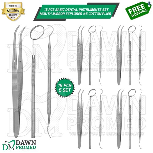 Set strumenti odontoiatrici