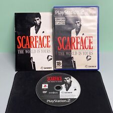 SCARFACE THE WORLD IS YOURS PS2 PLAYSTATION 2 GIOCO FRANCESE + ITALIANO COMPLETO