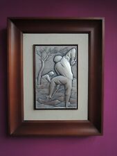 *L68*- QUADRO BASSORILIEVO OTTAVIANI ARGENTO - REGALO CORNICE RISTORANTE PALA