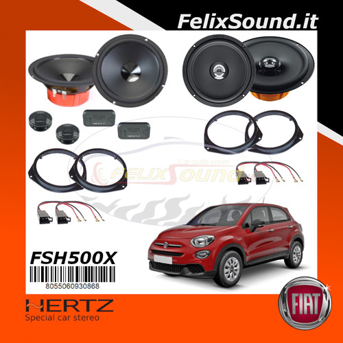 Kit altoparlanti fiat 500x - kit,