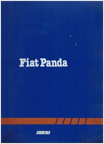 Fiat panda prima serie - fiat,