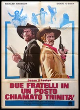 1972 * Manifesto 2F Cinema "Due Fratelli in Un Posto Chiamato Trinità - Richard