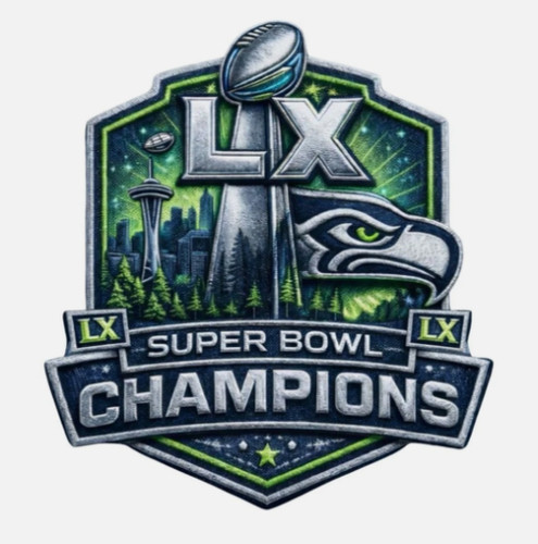 Seahawks ferro da ricamo - seahawks,