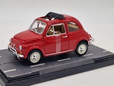 FIAT 500 L Rossa - Burago - Scala 1/24