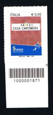 ITALIA 1 FRANCOBOLLO ANAS CASA