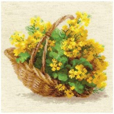 Punto croce Riolis "colza