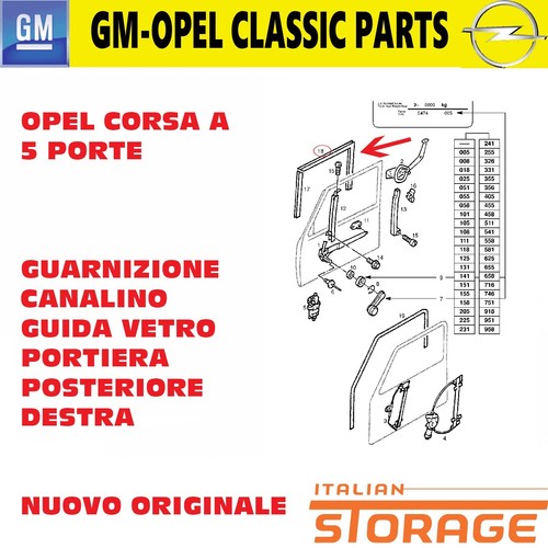 Opel corsa porte - corsa, 5
