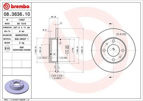 Coppia dischi freno brembo - dischi,