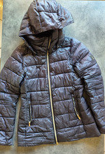 GREFRIGIWEAR giubbino DONNA originale - piumino con cappuccio blu - ottimo stato