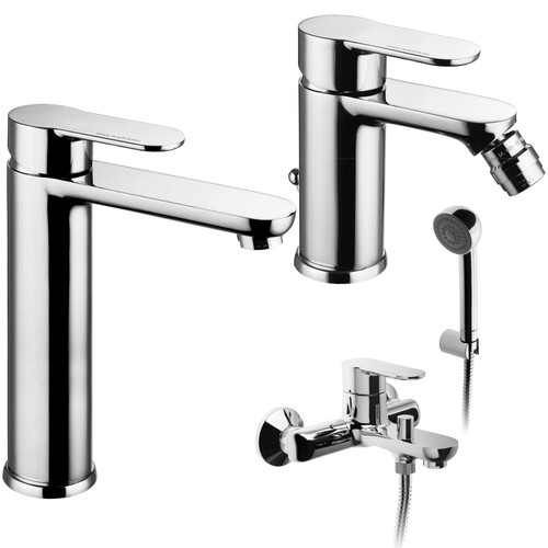 Set miscelatori lavabo alto