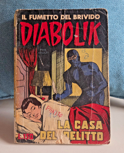 Diabolik prima serie - prima, n.