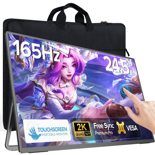Monitor portatile 165hz - monitor, 24,5"