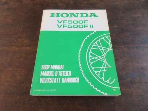 Honda vf500f vf500f2 vf500fii - honda,
