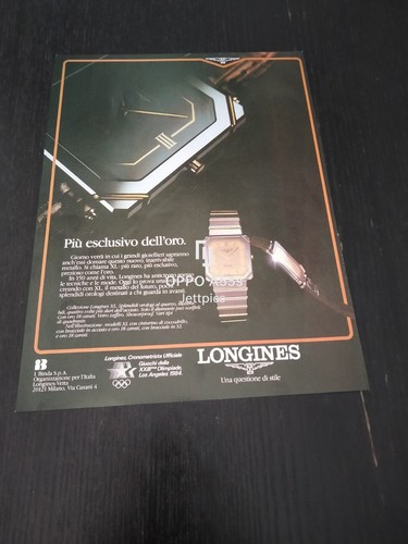 1984 longines orologio - longines, xl