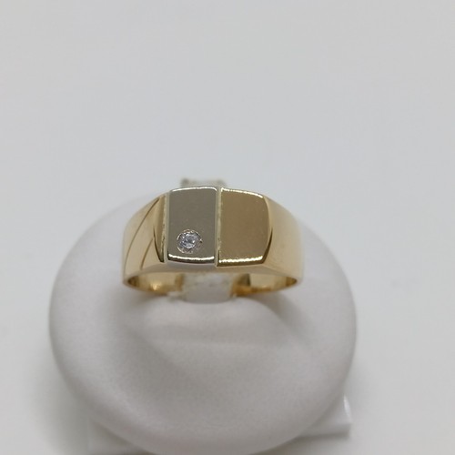 Anello uomo oro giallo - anello,
