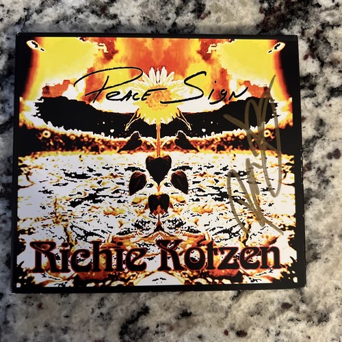 Richie kotzen peace sign - peace,