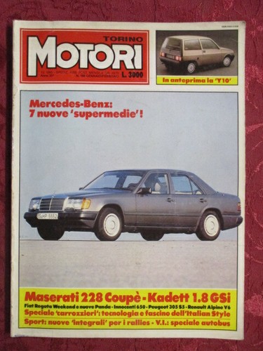 Torino motori 198 - torino,