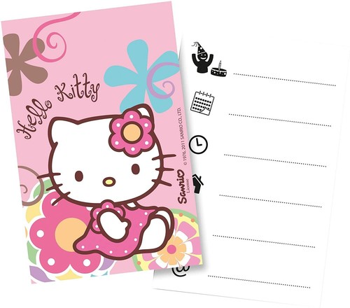 Biglietti invito hello kitty - biglietti, d'invito