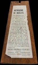 Vintage Seth Thomas Metronomo