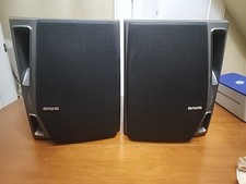 Coppia altoparlanti stereo Aiwa modello SX-NA54 griglia rimovibile Tokyo Japan funzionanti